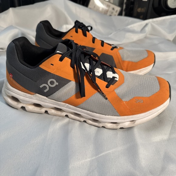 Only Ny Other - On Running Cloudrunner mens running shoes orange/gray Sz 12